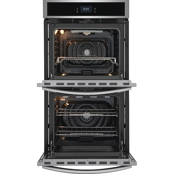 Almo Frigidaire Gallery 27-in. Stainless Steel Double Electric Convection Wall Oven - GCWD2767AF
