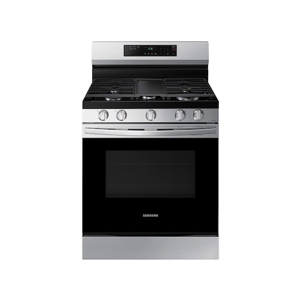 Almo Smart Wi-Fi Enabled 6.0 cu. ft. Stainless Steel Gas Range - NX60A6311SS