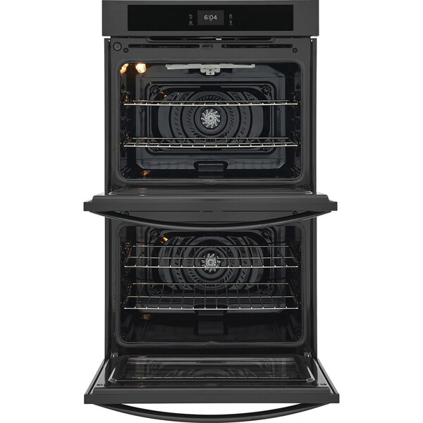 Almo Frigidaire 30-in. Double Electric Convection Wall Oven, Black - FCWD3027AB