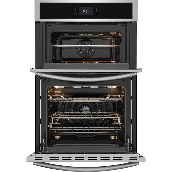 Almo Frigidaire Gallery 27-inch Stainless Steel Electric Wall Oven and Microwave Combo - GCWM2767AF