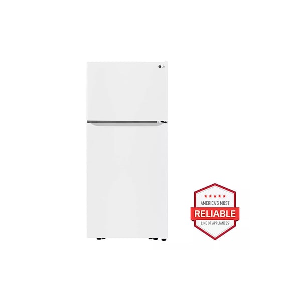 Almo Energy Star Certified 20 cu. ft. Reversible Door Top Freezer Refrigerator in White - LTCS20020W