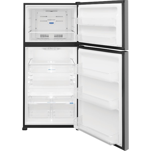 Almo Frigidaire 20.0 Cu. Ft. Top Freezer Stainless Steel Refrigerator - FFTR2045VS