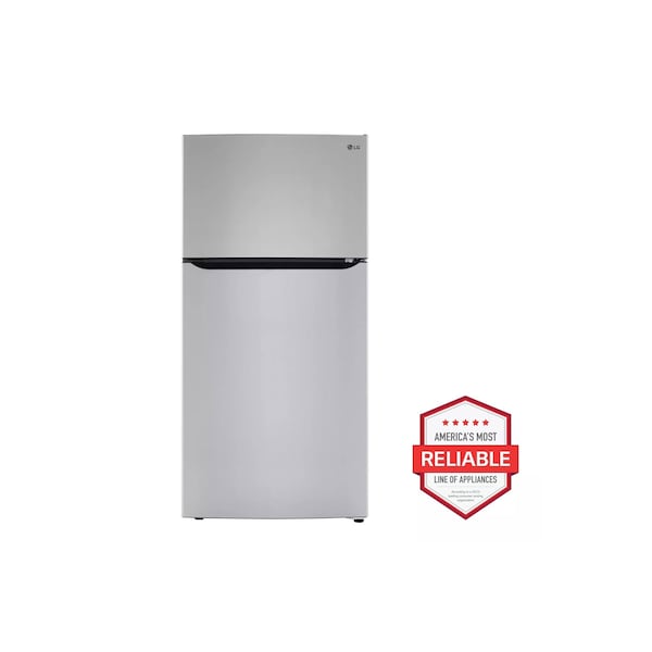 Almo 24 cu. ft. Top Mount Refrigerator with Internal Water Dispenser and Icemaker Ready - LRTLS2403S