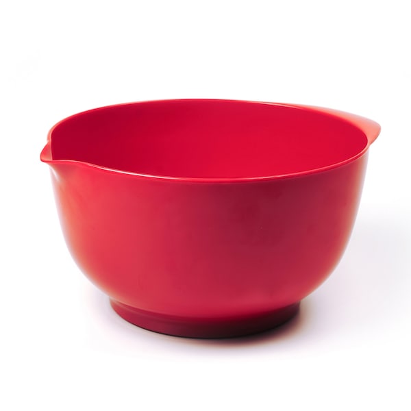 Rsvp International Melamine Bowl - 4Qt - Red - MEL-4R