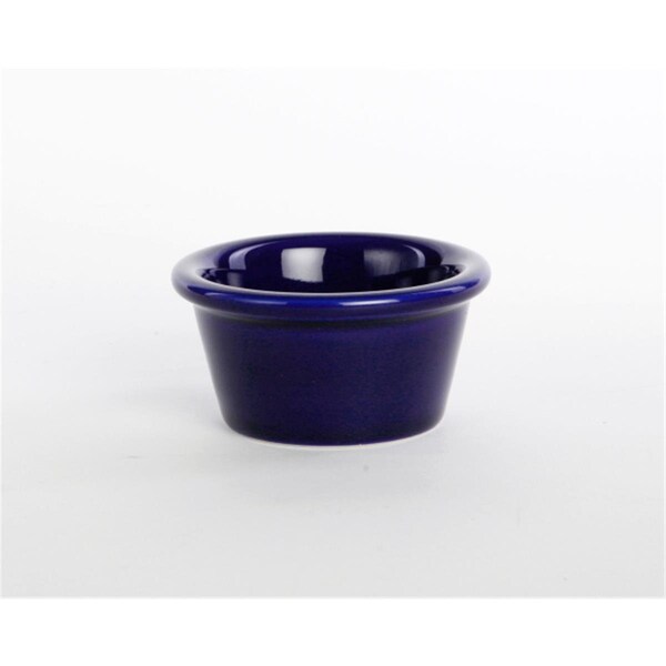 Tuxton China 2.75 in. Ramekin 2 oz. - Cobalt - 4 Dozen - BCX-020B