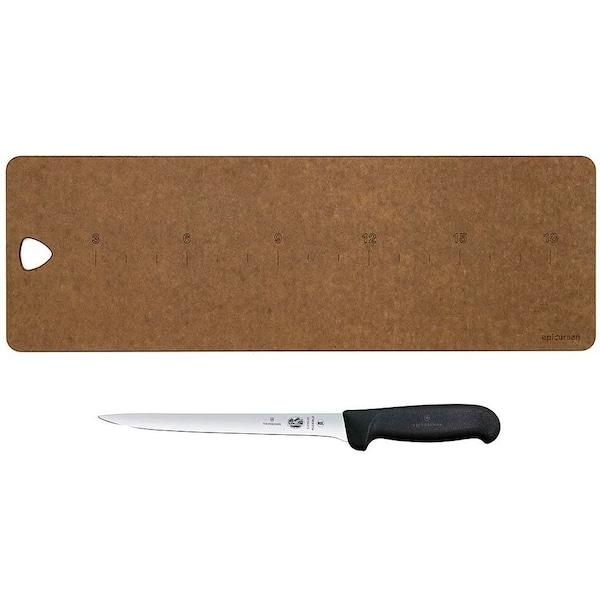 Swiss Army Brands Victorinox Kitchen Cutting Board W/Boning Knife - VIC-013C-190603K
