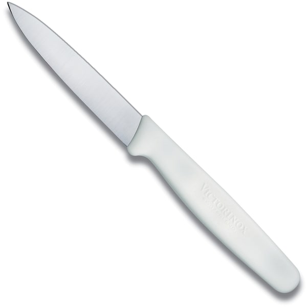 Swiss Army Brands Victorinox 40807 Kitchen White Paring - Small Handle, Spear Point, 30.25In Blade, Straight Edge - VIC-5.0607.S