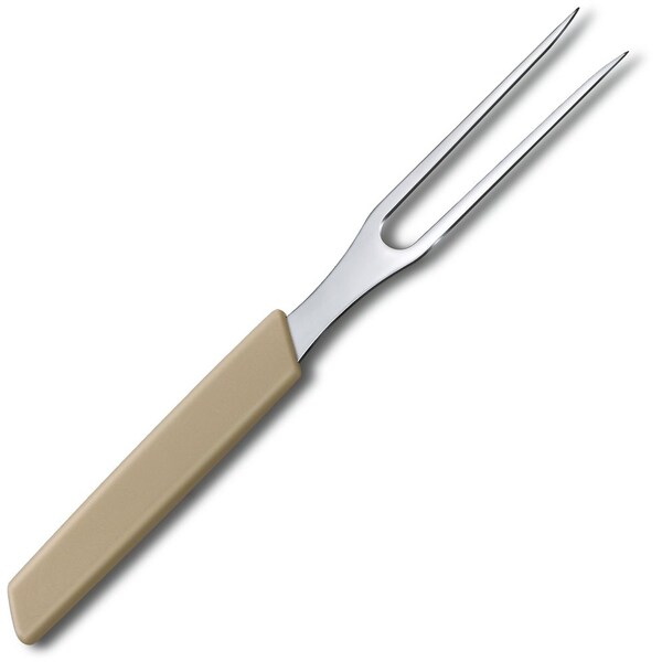 Swiss Army Brands 2024 Victorinox Kitchen Swiss Modern 6In Carving Fork Almond-Beige - VIC-6.9036.158B
