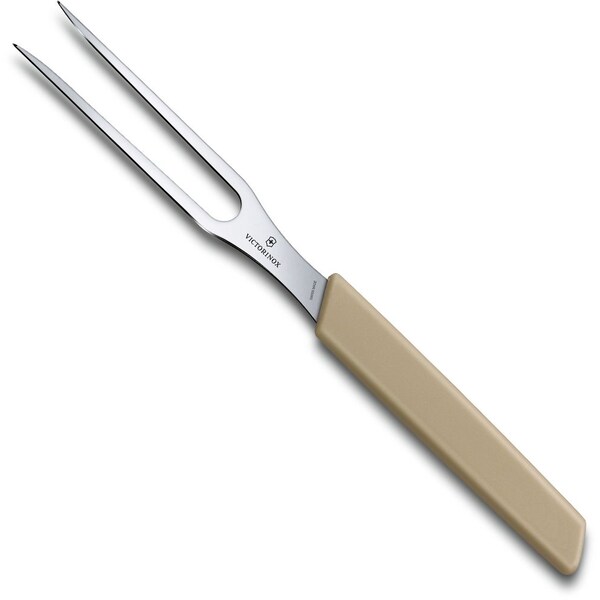 Swiss Army Brands 2024 Victorinox Kitchen Swiss Modern 6In Carving Fork Almond-Beige - VIC-6.9036.158B