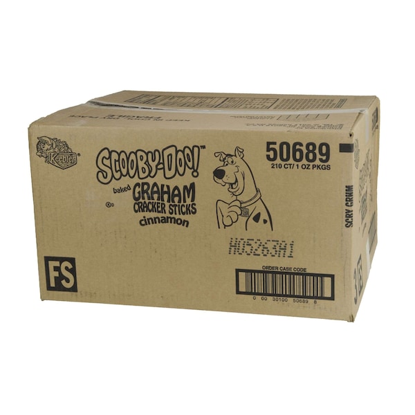 Keebler Scooby Doo Palitos de Galleta de Canela Graham de 1 oz., PK210 - 3010050689