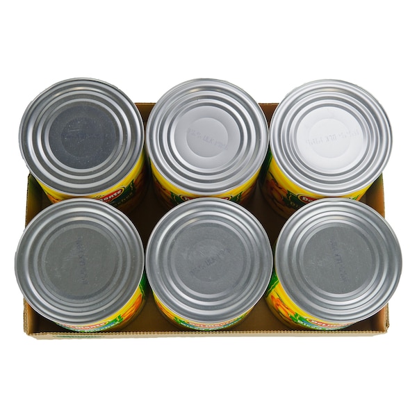 Del Monte En Almíbar Extra Ligero USDA Durazno Picado #10 Lata, PK6 - 2002349