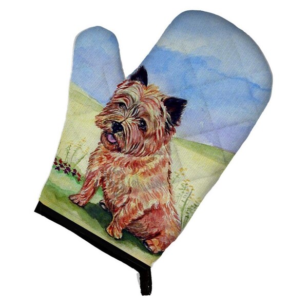 Carolines Treasures Cairn Terrier and the Chipmunk Oven Mitt - 7017OVMT