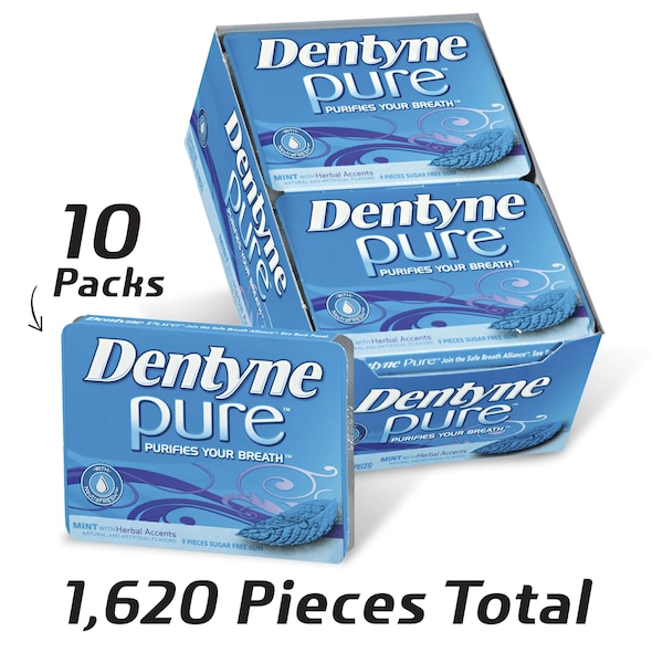 Dentyne Dentyne Pure Gum Herbal 9 Piezas, PK180 - 30800

Dentyne Dentyne Pure Gum Herbal 9 Piezas, Paquete de 180 - 30800