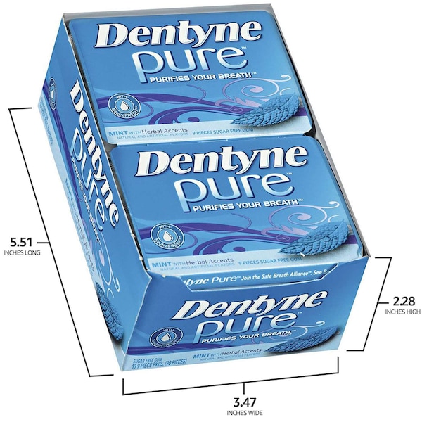 Dentyne Dentyne Pure Gum Herbal 9 Piezas, PK180 - 30800

Dentyne Dentyne Pure Gum Herbal 9 Piezas, Paquete de 180 - 30800