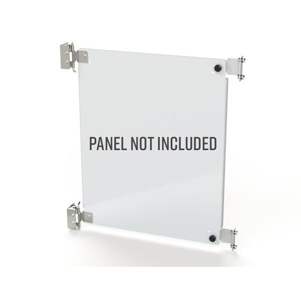 Saginaw Control & Engineering Panel, 5 in. H x 6 in. W x 2 in. L, Steel, 2 PK - SCE-NADFK