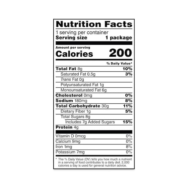 Papas Fritas de Pita de Stacys, Bolsa de 15 oz, Canela y Azúcar, Paquete de 24, 24PK - 49652
