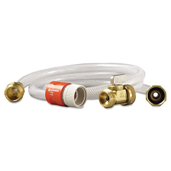 Diversey RTD Water Hook-Up Kit, Switch, On/Off, 3/8 dia x 5 ft - D3191746