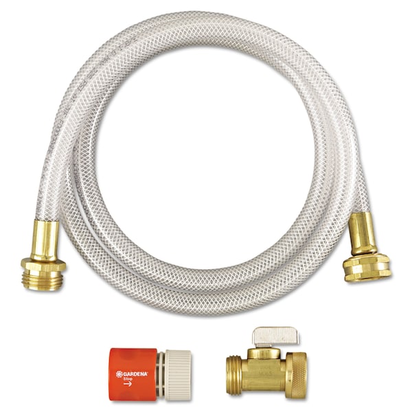 Diversey RTD Water Hook-Up Kit, Switch, On/Off, 3/8 dia x 5 ft - D3191746