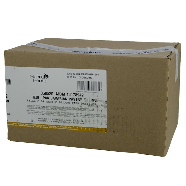 Henry y Henry Bavarian Creme 2 libras, paquete de 12 - 10178942