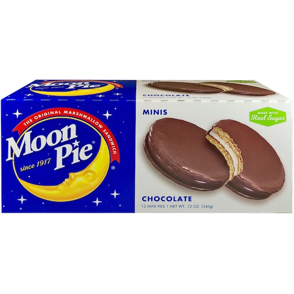Moonpie Moonpie Chocolate Mini Single Decker Pies, PK96 - 22801

Moonpie Moonpie Chocolate Mini Pastelitos Individuales de Dos Capas, PK96 - 22801