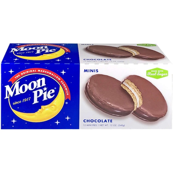 Moonpie Moonpie Chocolate Mini Single Decker Pies, PK96 - 22801

Moonpie Moonpie Chocolate Mini Pastelitos Individuales de Dos Capas, PK96 - 22801