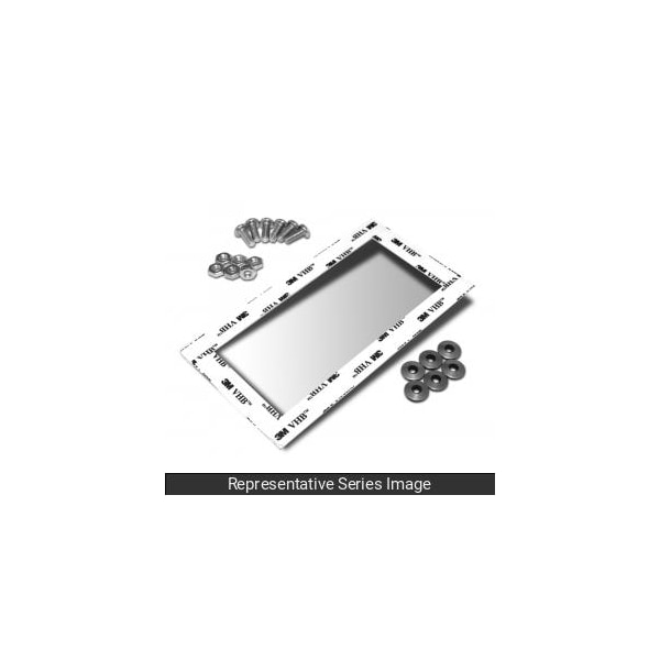 Hammond Window Kit Frameless 12.8 x 2.8, Viewing Area 12.8 x 2.8 - 1481WFL133