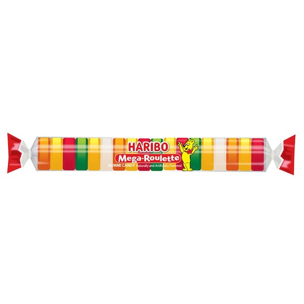 Caramelo Haribo Haribo Mega-Roulette 1.58 oz. Bolsa, PK192 - 37103