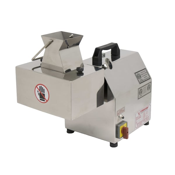 American Eagle AE-MC12N 3/8" Stainless Steel 1HP Commercial Electric Meat Cutter Kit - AE-MC12N-3/8