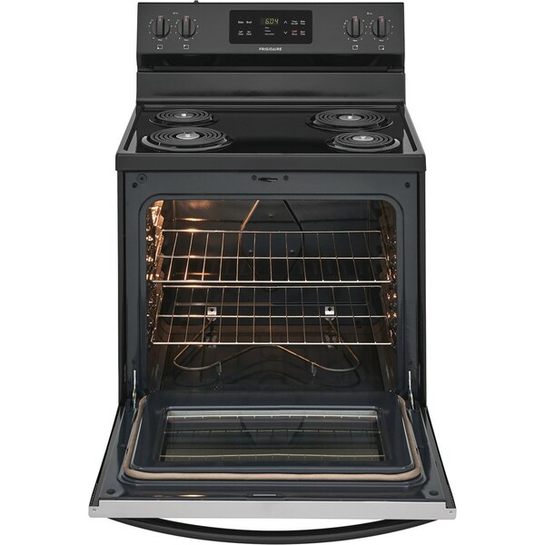 Almo Frigidaire 30-in. Stainless Steel Electric Freestanding Coil Top Range - FFEF3016VS