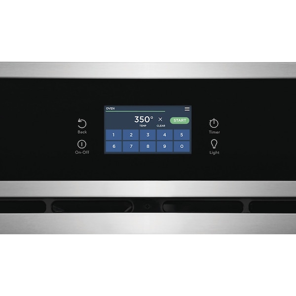 Almo Frigidaire 27-in. Single Electric Convection Wall Oven with Baking Function, Stainless Steel - FCWS2727AS