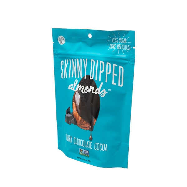 Almendras Bañadas en Chocolate Almendras Bañadas en Chocolate Almendras Bañadas en Chocolate Bolsa de 3.5 oz, Paquete de 10 - CHC003