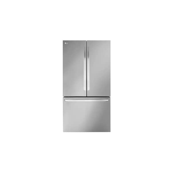 Almo 32 cu. ft. Smart Standard-Depth MAX French Door Stainless Steel Refrigerator - LRFLS3206S