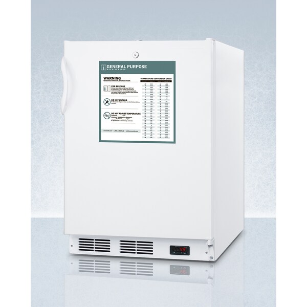 Accucold 24" Wide Built-In All-Refrigerator, ADA Compliant - FF7LWBIADAGP
