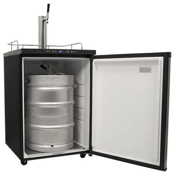 Edgestar 24 Inch Wide Kegerator with Digital Display for Full Size Kegs - KC3000
