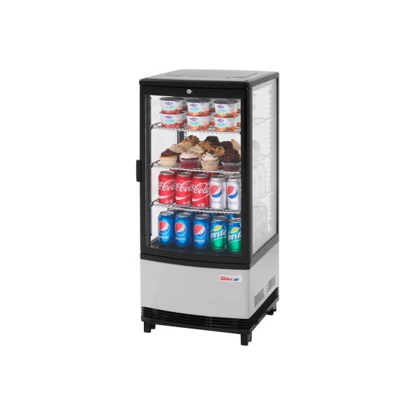 Turbo Air 360° Diamond Show Case Merchandiser - CRT-77-1R-N