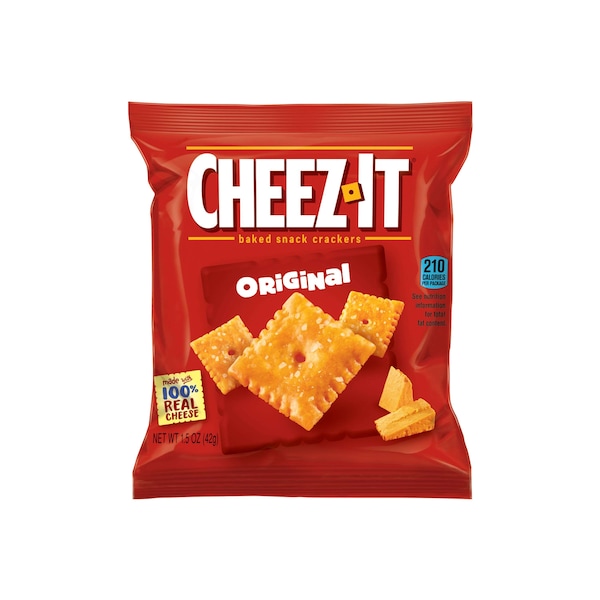 Cheez-It Cheez-It Paquetes de Ganancias Galletas Originales 1.5 oz., PK60 - 2410012261