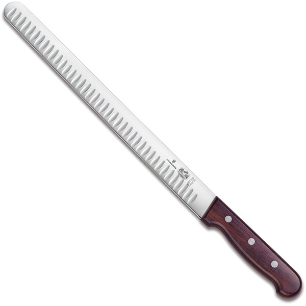 Swiss Army Brands 40139 Kitchen Wood Slicing - Straight , 12In Roast Beef, Granton Blade, 10.25In Width At Handle - VIC-5.4220.30