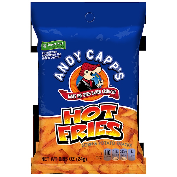 Andy Capp Papas Calientes 0.85 oz., PK72 - 2620047167