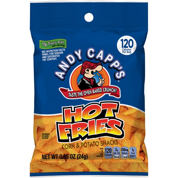 Andy Capp Papas Calientes 0.85 oz., PK72 - 2620047167