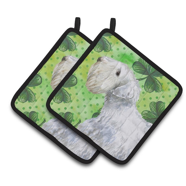Carolines Treasures Sealyham Terrier St.Patricks Pair of Pot Holders - BB9858PTHD