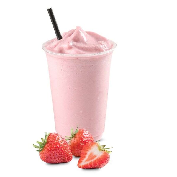 Island Oasis Mezcla de Bebida Congelada y Smoothie de Fresa Aseptic en Cartón de 1 Litro, PK12 - 20362