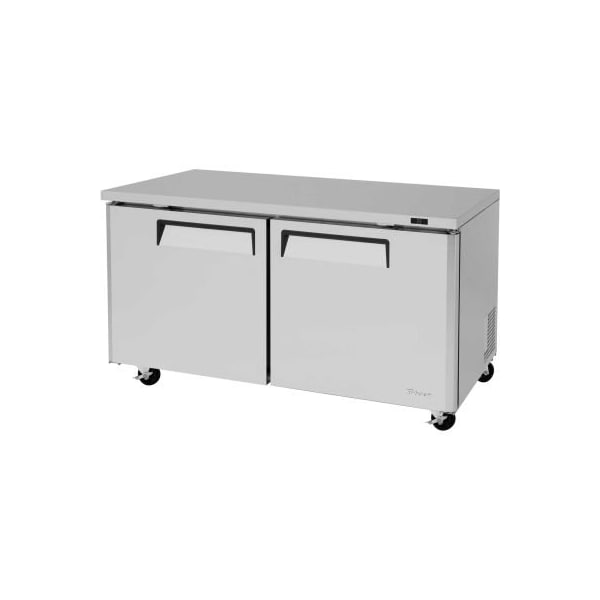 Turbo Air Turbo Air MUR-60 M3 Series - Undercounter Refrigerator 60-1/4"W - 2 Door - MUR-60-N
