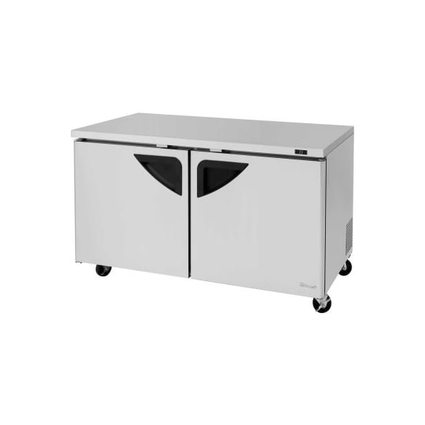 Turbo Air Super Deluxe Series - Undercounter Refrigerator 60-1/4"W - 2 Door - TUR-60SD-N