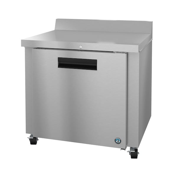 Hoshizaki America Refrigerator, Single Section Worktop, Stainless Door with Lock,  - WR36B-01