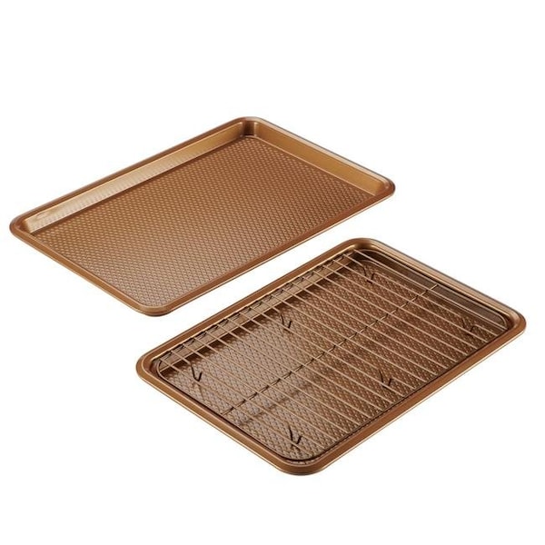 Ayesha Curry Ayesha Curry 47072 Cookie Pan Set; Copper - 3 Piece - 47072