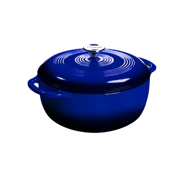 Lodge Cast Iron Dutch Oven 6 qt Indigo - EC6D32