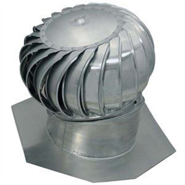 Air-Vent Air Vent 259021 12 in. Mill Internally Braced Aluminum Turbine - 259021