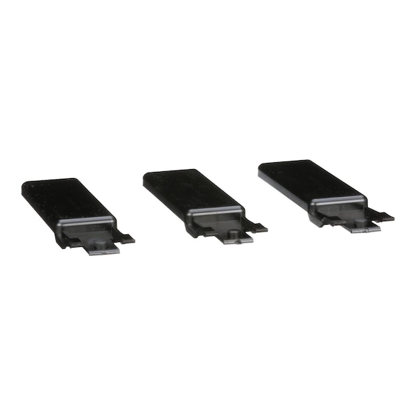 Square D Panelboard accessory, I-Line, blank plates, wide side, 1.5in space, non-Micrologic trip circuit breaker, qty 3 - HLW1BL