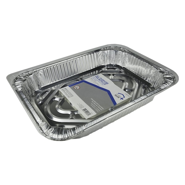 Home Plus Durable Foil 11-7/8 in. W X 16-5/8 in. L All Purpose Pan Silver 1 pc - D84010