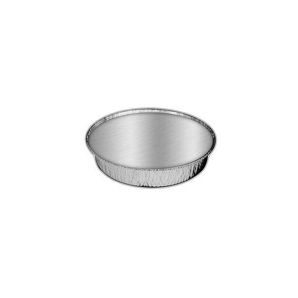 Handi-Foil Handi-Foil 7" Aluminum Round With Lid Combo, PK200 - 2047-25-200W